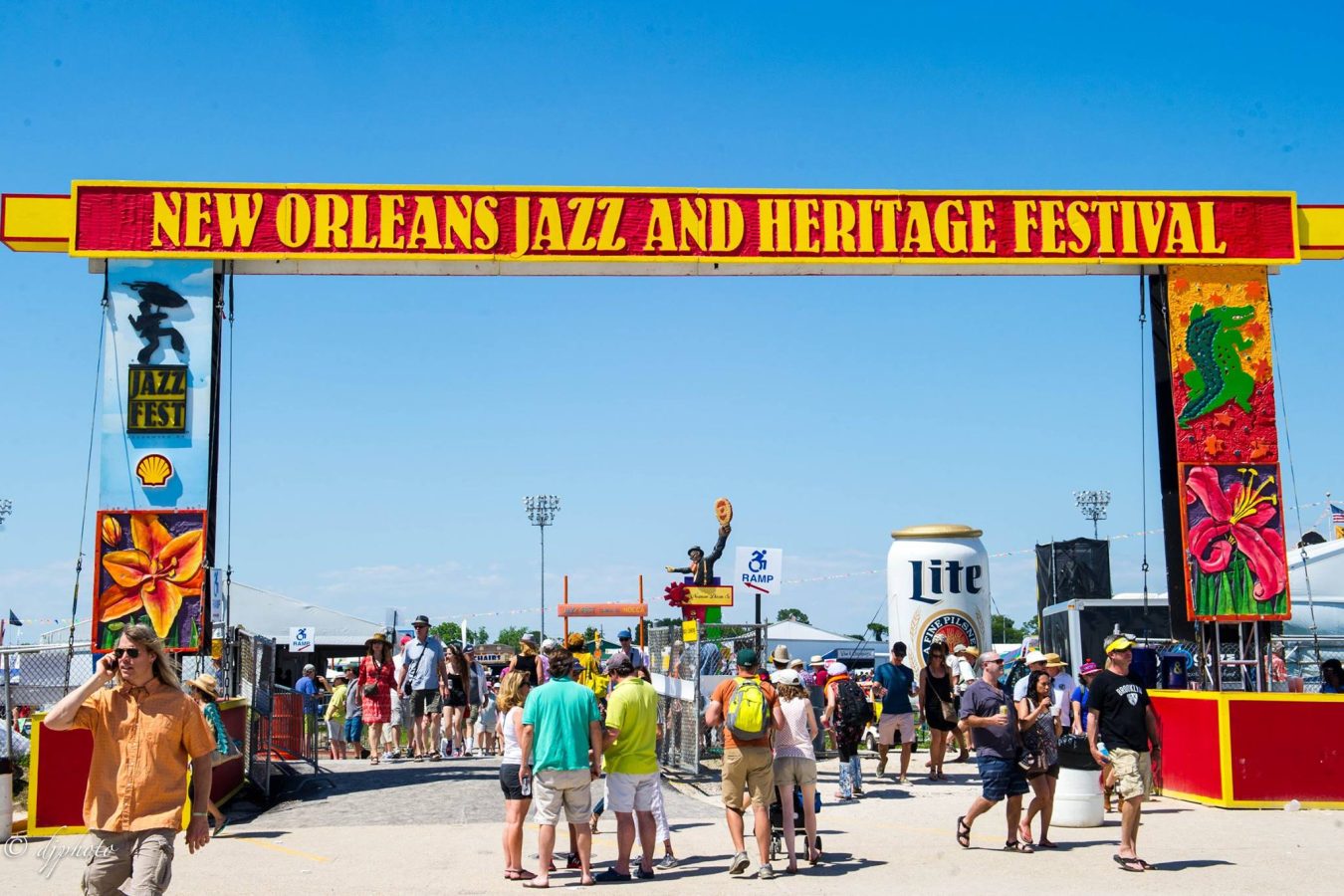 Jazz Fest Entrance